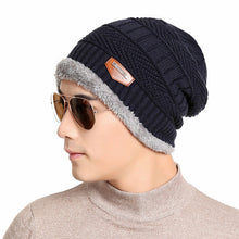 Load image into Gallery viewer, Plush Lined Beanie Cap