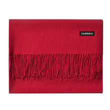 Load image into Gallery viewer, Fringed Plush Cashmere Scarves