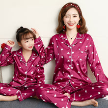 Load image into Gallery viewer, Satin Family Pajamas Sets