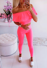 Load image into Gallery viewer, Casual Ruffled Top Pants Suit