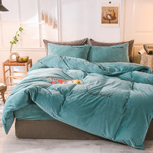 Load image into Gallery viewer, 4-pc Velour Plush Bedding