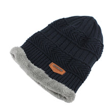 Load image into Gallery viewer, Plush Lined Beanie Cap