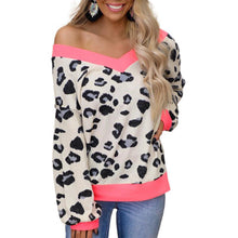 Load image into Gallery viewer, Spotted Long Sleeve Loose Casual Sweater