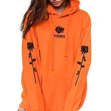 Load image into Gallery viewer, Rose Accented Oversized Sweatshirt