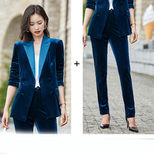 Load image into Gallery viewer, Velour & Satin Suit