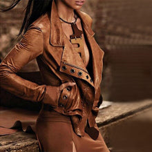 Load image into Gallery viewer, Cross-Border Short Stitching Jacket