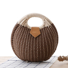 Load image into Gallery viewer, Round Rattan Handbag in Great Colors