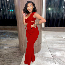 Load image into Gallery viewer, Slotted Sleeveless Pant Set