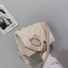 Load image into Gallery viewer, Plush Messenger Shoulder Bag