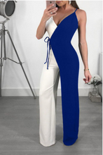Load image into Gallery viewer, Color Blocked Wide Leg Jumpsuits