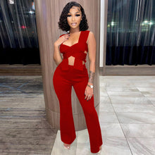 Load image into Gallery viewer, Slotted Sleeveless Pant Set