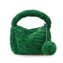 Load image into Gallery viewer, Messenger Style Fluffy Chained Purse