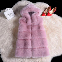 Load image into Gallery viewer, Hooded Striped Plush Cardigan