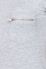 Load image into Gallery viewer, Short Sleeved Top W/zipper Pocket