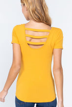 Load image into Gallery viewer, Short Sleeved Top W/zipper Pocket