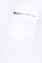 Load image into Gallery viewer, Short Sleeved Top W/zipper Pocket