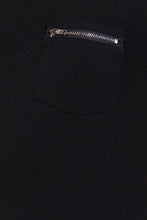 Load image into Gallery viewer, Short Sleeved Top W/zipper Pocket