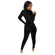 Load image into Gallery viewer, Velour Body Shaping Jumpsuit