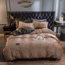 Load image into Gallery viewer, Single Piece Of Velvet Milk Velvet Solid Color Quilt Cover