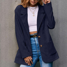 Load image into Gallery viewer, Casual Corduroy Single-Breasted Jacket