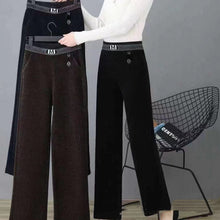 Load image into Gallery viewer, Chenille Fashionable Wide-leg Pants