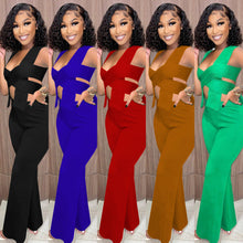Load image into Gallery viewer, Slotted Sleeveless Pant Set