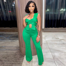 Load image into Gallery viewer, Slotted Sleeveless Pant Set