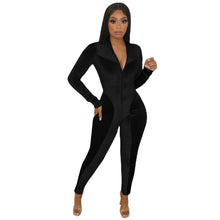 Load image into Gallery viewer, Velour Body Shaping Jumpsuit