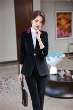 Load image into Gallery viewer, Two-piece Padded Corduroy Suit