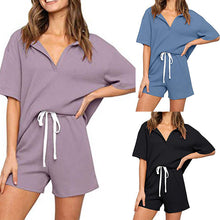 Load image into Gallery viewer, Casual Short Romper Set