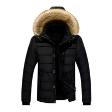 Load image into Gallery viewer, Thick Hooded & Fur Collar Padded Jacket