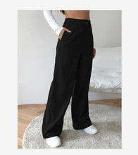 Load image into Gallery viewer, Casual Corduroy Wide-leg Pants
