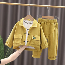 Load image into Gallery viewer, Autumn Boys 3-PC Corduroy Suit