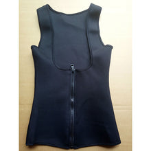 Load image into Gallery viewer, Zipper-style Sweat Wicking Waist Corset