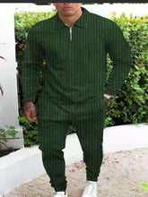 Load image into Gallery viewer, Casual Striped Pant Suit