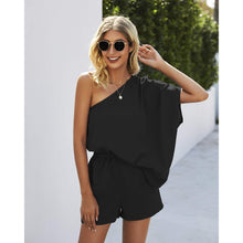 Load image into Gallery viewer, One Shoulder Loose Fit Romper