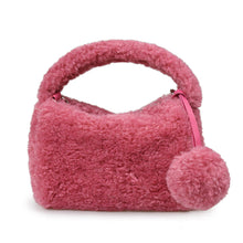 Load image into Gallery viewer, Messenger Style Fluffy Chained Purse