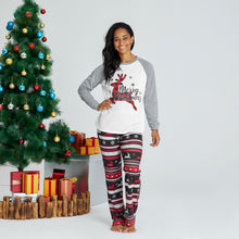 Load image into Gallery viewer, Fashion New Christmas Printed Set Home Wear Pajamas