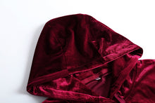 Load image into Gallery viewer, Solid Rich Color Velour Hoodie/Sweat Pants/ or Suit
