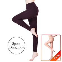 Load image into Gallery viewer, Warm Soft Comfortable Velvet Leggings