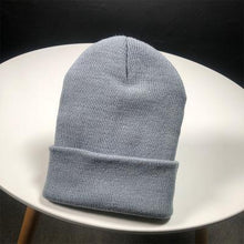 Load image into Gallery viewer, Tightly Knitted Solid Warm Cap