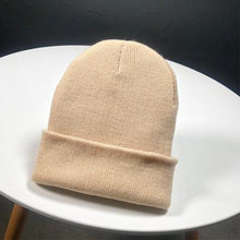 Load image into Gallery viewer, Tightly Knitted Solid Warm Cap