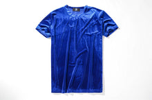 Load image into Gallery viewer, Velour Solid Color Loose Fit T-shirt