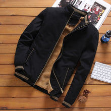 Load image into Gallery viewer, Fleece Lined Bomber Jacket