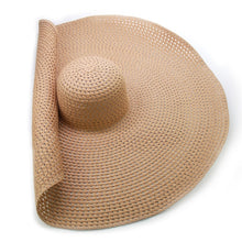 Load image into Gallery viewer, Handmade Woven Big Brim Breathable Sun Hat