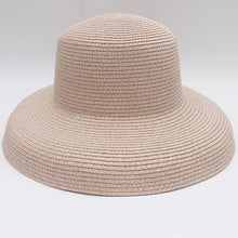 Load image into Gallery viewer, Elegant Wide Brim Straw Hat