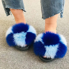 Load image into Gallery viewer, Plush Extra Fluffy Fur Slippers