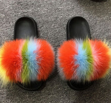 Load image into Gallery viewer, Plush Extra Fluffy Fur Slippers