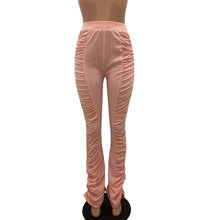 Load image into Gallery viewer, High Waisted Flared Joggers