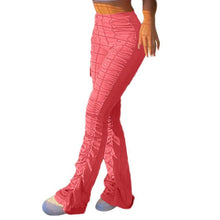 Load image into Gallery viewer, High Waisted Flared Joggers